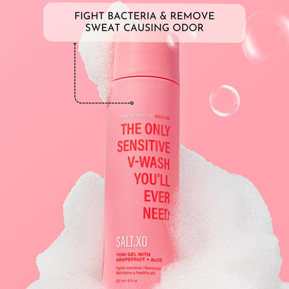 SalXO Sensitive pH Balanced Grapefruit & Aloe Body Wash
